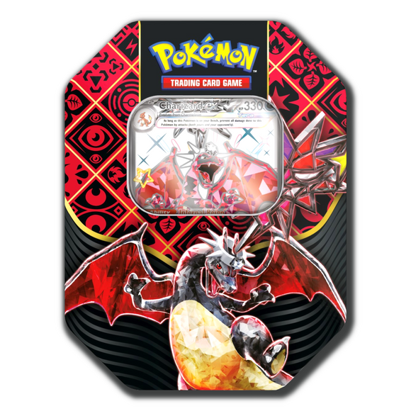 Live Break: Paldean Fates Charizard Tin